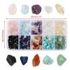 Irregular Natural Stone DIY Craft Accessories Combination Gemstone Beads 10 Grids  Bracelet Earring Making