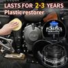 Car Plastic Restorer Revitalizing Coating Repair Paste for Rubber Plastic Parts Back To Black Gloss