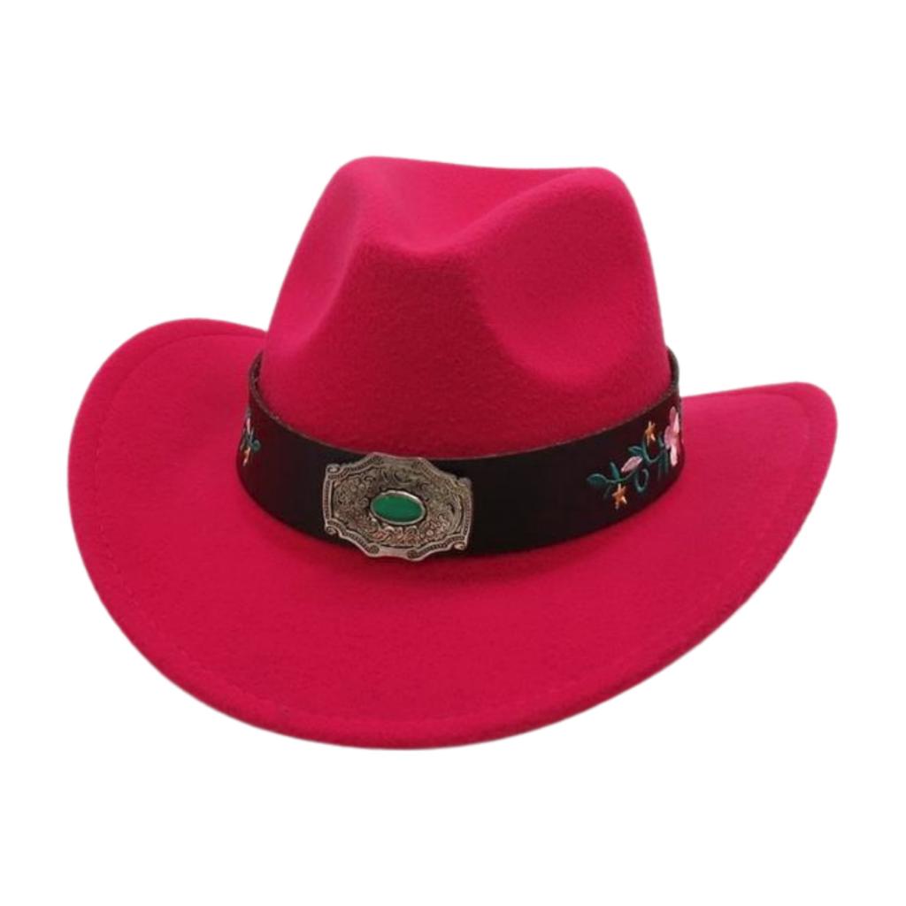 Direct Supply Top Hat Outdoor Retro Jazz Hat Vacation Travel British Style Western Cowboy Hat