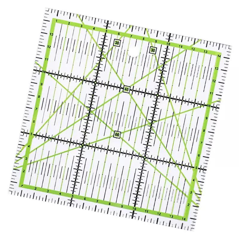 15*15 Cm Quilting Sewing Patchwork Ruler Home Art Cutting Tool Tailor Craft Diy