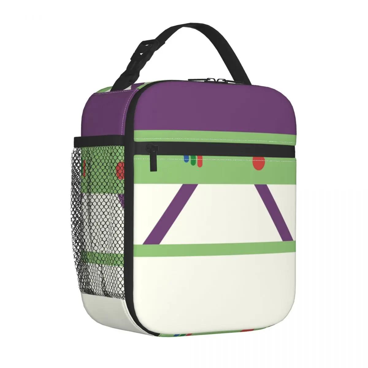 

Игрушка Buzzs Lightyears Merch Подарок для детей Мальчики Изолированные ланч-боксы Мультфильм Астронавт Космический рейнджер 2023 Термосумка-холодильник для ланча 26x21x11CM бежевый