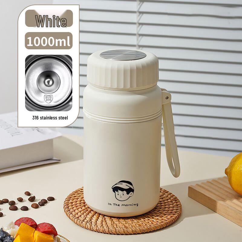 OLOEY 316 Stainless Steel Vacuum Insulated Tea Infuser Bottle