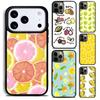 Fruit Lemon Orange Durian Phone Case for iPhone 17 16 15 Pro Max Air 14 13 12 11 Plus Shockproof Cover