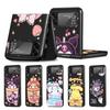 Hello Kitty Kuromi Case for Samsung Galaxy Z Flip4 Flip3 5G PC Hard Cell Phone Shell Z Flip 4 3 Black Coque Zflip4 Zflip3 Cover