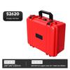 AS60-Portable Suitcase Thicken Plastic Hard Case Equipment Hardware Toolbox Large-Capacity Instrument Box With Sponge