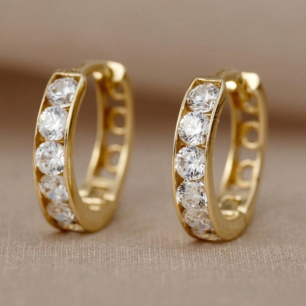 1 Pair of Exquisite Women's Earrings, Minimalist and Elegant Aesthetic Jewelry, for Daily Wear
