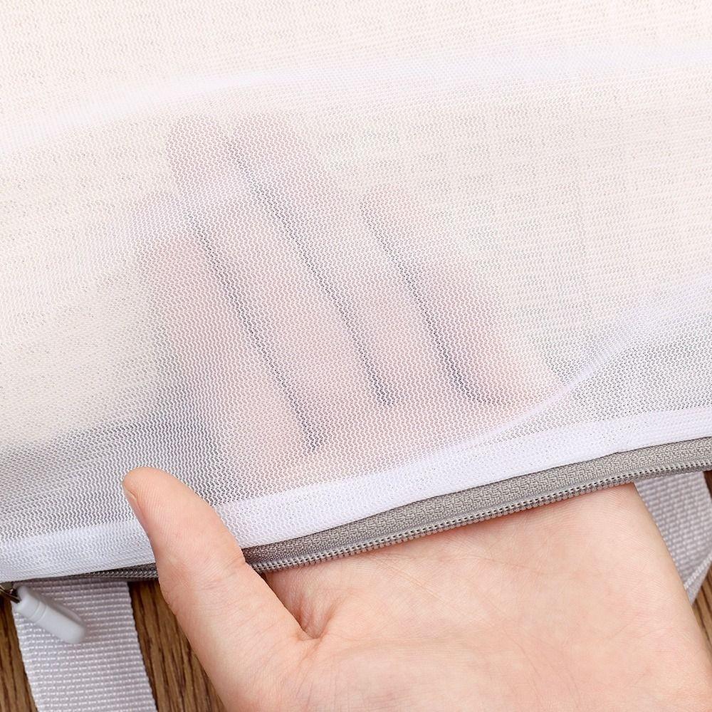 Zipper Mesh Laundry Bag Hanging Storage Clothes Wash Bags New Laundry Basket  for Washing Machines
