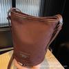 Simple Texture Handbag Women's 2025 New Fashion Retro Foreign Style Shoulder Underarm Bag Messenger Bag Bucket Bag
