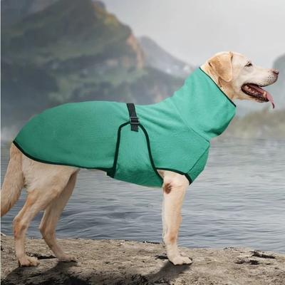 Warm Warm Fleece Haustier Hund Kleidung Verstellbar Verdickt Winter Hundemantel Einfarbige Haustier Weste Jacke Kleine Mittlere Große Hunde