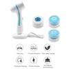 2 In 1 Vibration Face Pack Cleansing Brush Waterproof Silicone Cleansing Facial Cleaning Wash Brush
