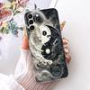 Clear For Samsung S21 Plus Case SM-G996B Aesthetic Luxury Cute Fashion Flower Funny Painted Casing For Samsung Galaxy S21+ Cover