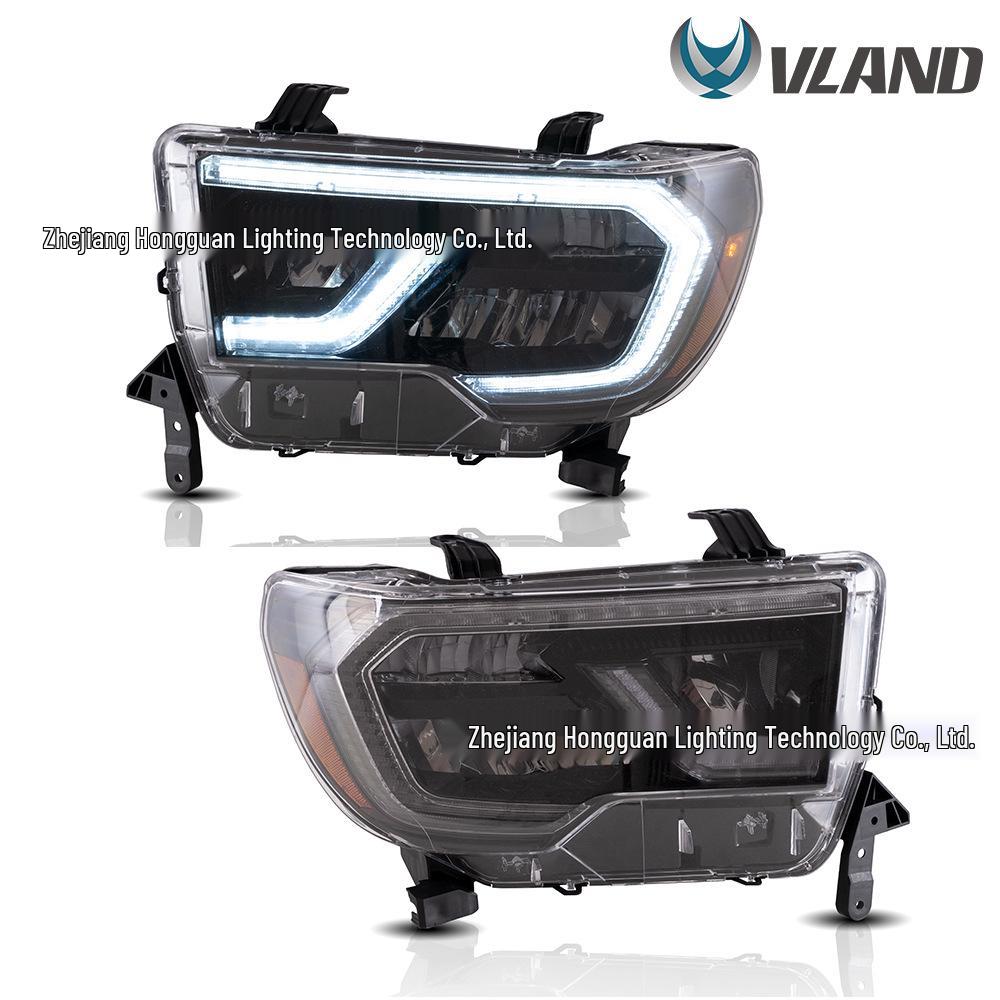 LED Headlight Assembly for 07-13 Tundra & 08-18 Sequoia