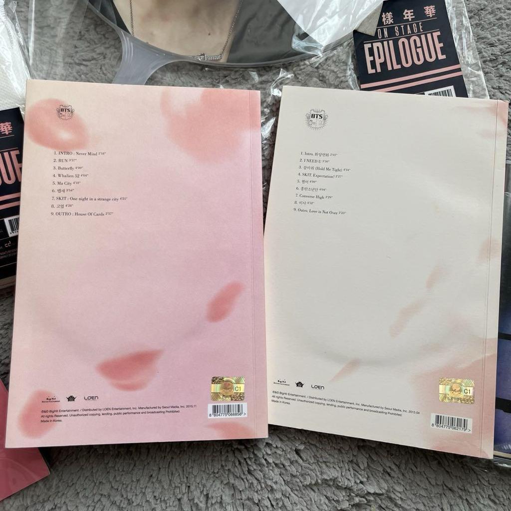 [USED] BTS Hwayangyeonhwa CD Album Notebook Poster Fan Jimin RM