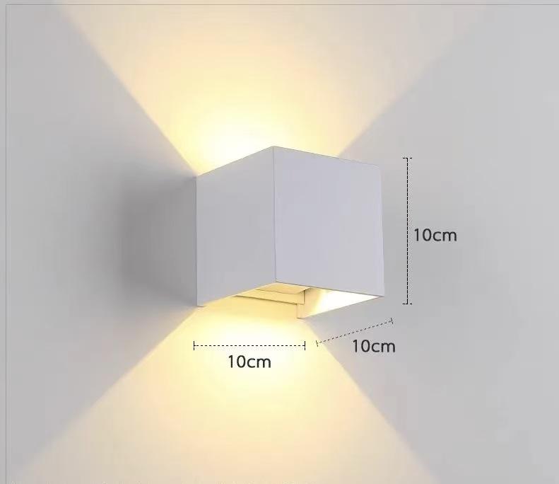 Creative Waterproof Wall Lamp for Living Rooms, Bedrooms, Hallways, and Staircases