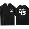 Just Dont Die 43 Ken Block Logo Oversized Tshirt Mens and Womens Clothing Crewneck Street Fashion Casual Shortsleeve Shirt