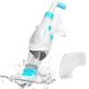 Sucker piscină Sac plasă fină nailon Sac curățare piscină Saci de schimb plasă fină pentru aspirator piscină portabil reîncărcabil fără fir