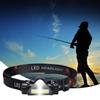 USB Charging Waterproof LED Headlight Flashlight Head Light for Cycling Camping Outdoor