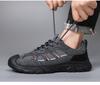 Men's New Casual Sports Shoes, Thick Soled Mesh Breathable Outdoor Workwear Shoes, Hiking and Mountaineering Shoes