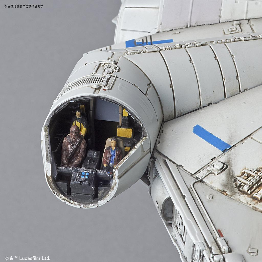 Plastikový model Star Wars Millennium Falcon Calrissian (Lando Ver.) 1/144