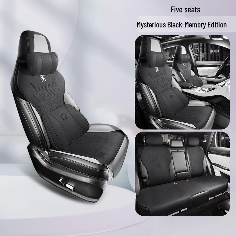 ZFL Sports Leather Seat Cushion Cover for BYD Song PLUS - All-Season Comfort