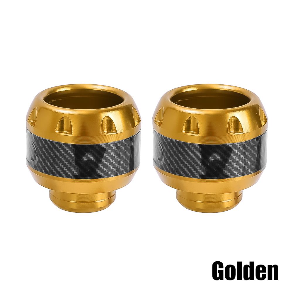 Ein Paar Universal-Motorrad-Rahmenschieber aus Aluminiumlegierung, Vorderradgabel-Cup, Quetschschutz, Absturzsicherung