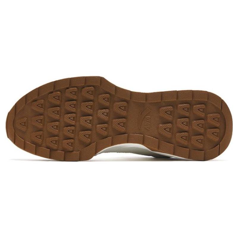 Anta HERITAGE 70 Anti-Slip Wear-Resistant Low-Top Casual Shoes Women's White Gray Sneakers 122338879-2