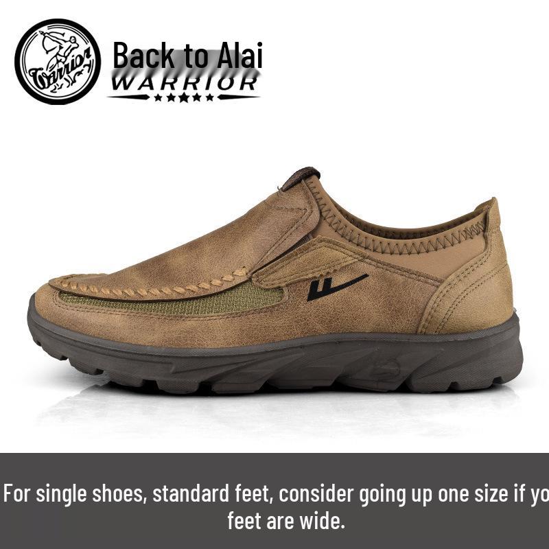 Men s Lightweight Non-Slip Breathable Slip-On Walking Shoes - Casual Comfortable Sneakers for Spring/Summer. Size 42