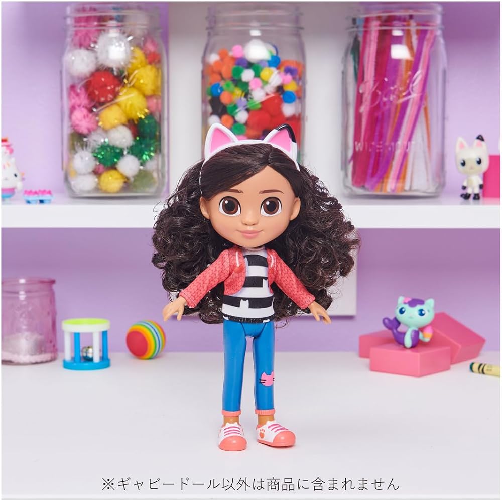 Gaby Dollhouse Gaby Doll with Accessories and Furniture Playset