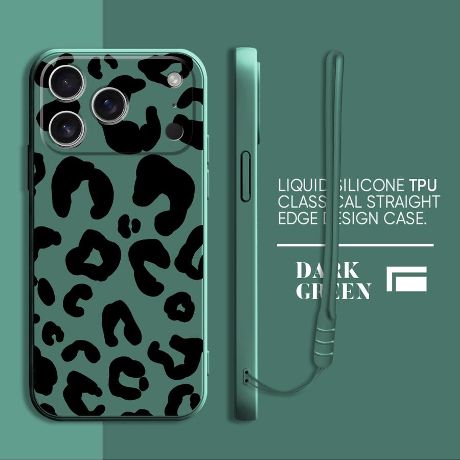 Phone Cover Case for Apple iPhone 17 Pro Max 12 Plus 16 11 XS XR 7 8 Air 15 13 Mini Leopard Art