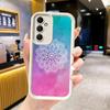 Phone Case for Samsung Galaxy S26 S25 Ultra S24 FE Mandala Style Pattern Shell S23 Plus S22 + S21 S20 5G Soft Silicone Funda