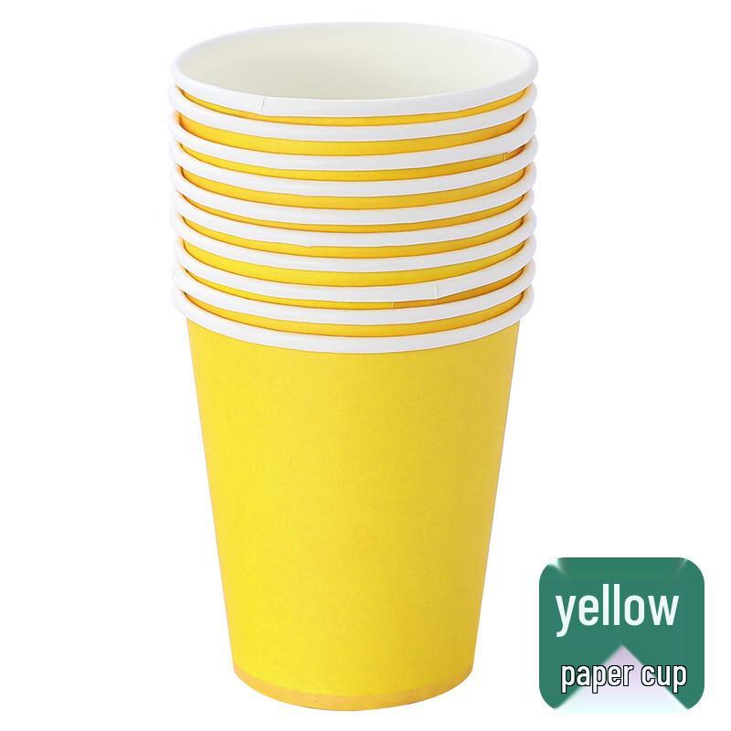 YiCang Colorful Disposable Paper Cups