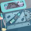 for Students Drawing Compass Straight Ruler Math Drawing Tool Compasses Set Geometry Protractor