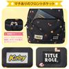 Kirby Kirby Waddle Dee Dot Sleep Icon A4 Junior [TITLE ROLE] Backpack, Storage,