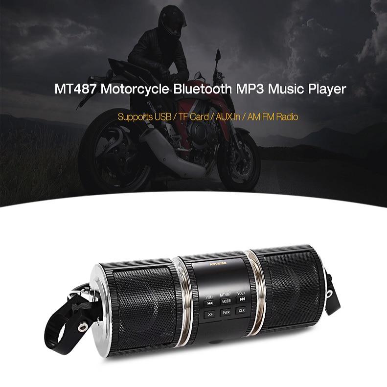 Мотоцикл MP3-плеер Динамик Bluetooth Музыка FM-радио Регулируемый кронштейн Мотоцикл Аудио Стерео