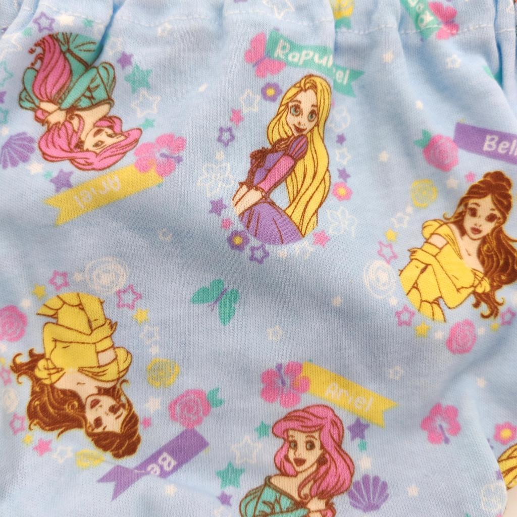 Disney Princess Frozen 3-Piece Panty Set Featuring Ariel, Rapunzel, Belle, Elsa, and Anna. 100% Cotton. Amazon Original Design.