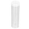 10pcs Round Coin Storage Tubes Plastic Screw On Lid Coin Collection Tubes Clear Reusable Plastic Coin Tubes Commemorative Coins