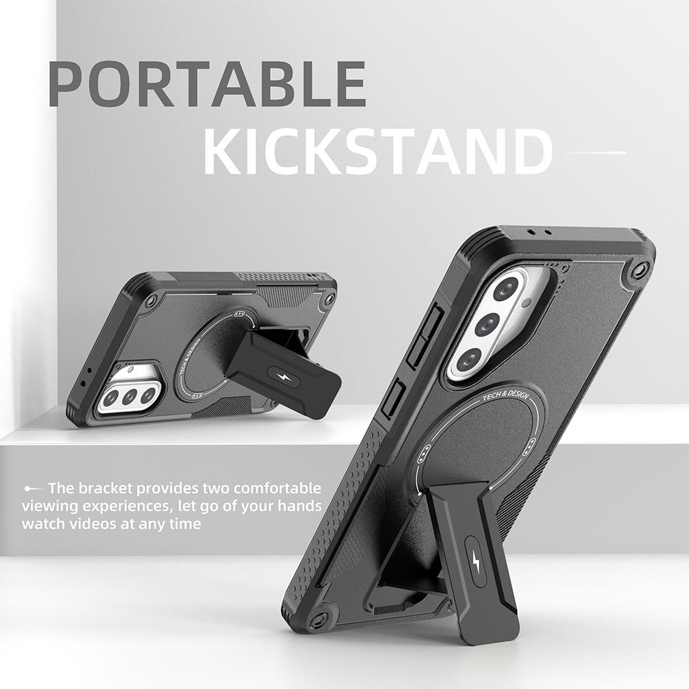 Stand Holder Protective Case for Samsung Galaxy A57 5G S26 Ultra A56 A55 A17 A16 A15 A14 A36 A35 S25 FE S24 Plus A26 Cases