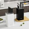 Kitchen Knife Block, Universal Plastic Knife Storage Holder for Kitchen Utensils