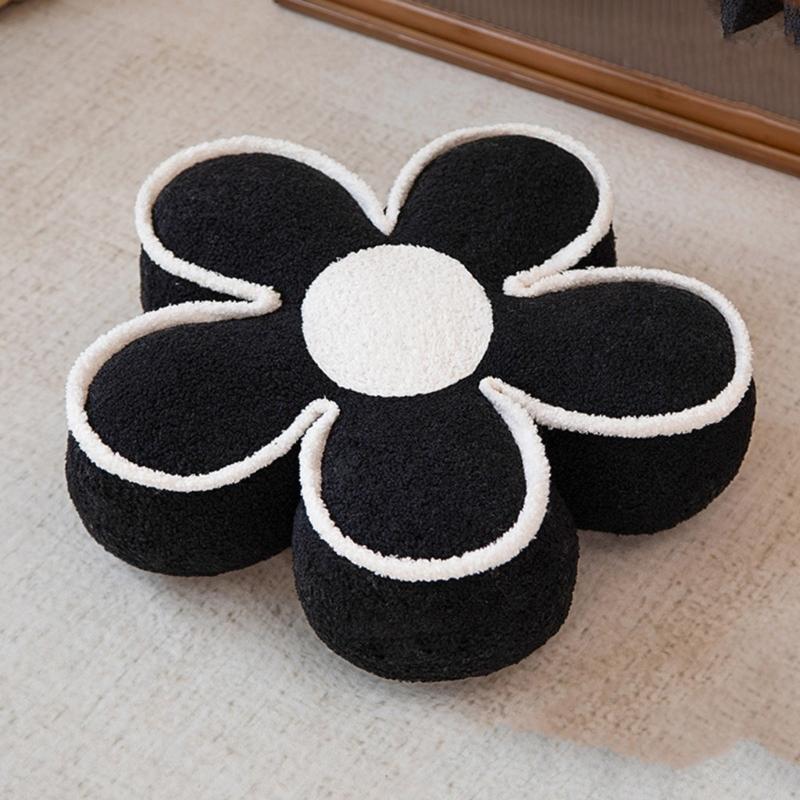 Plush Flower Cushion Pillow Soft And Comfortable Floor Cushion For Sofa Or Chair Adds Charm Touch To Any Home Decors