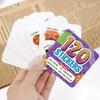 120PCS Encouraged Stickers Pun Homophonic Terrier Cartoon Fruit Cute Animal Kindergarten Enlightenment Kids Stickers