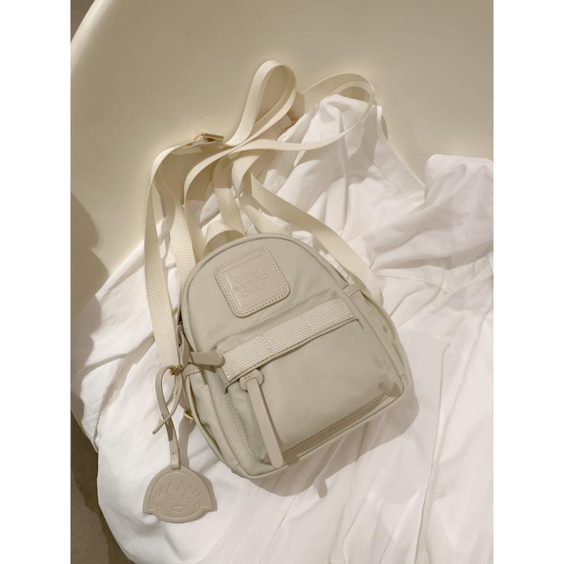 

Японский нишевый мини-компактный рюкзак однотонный яркий цвет макарон зеленый маленький рюкзак для путешествий и шопинга новый 16*8.5*19.5CM