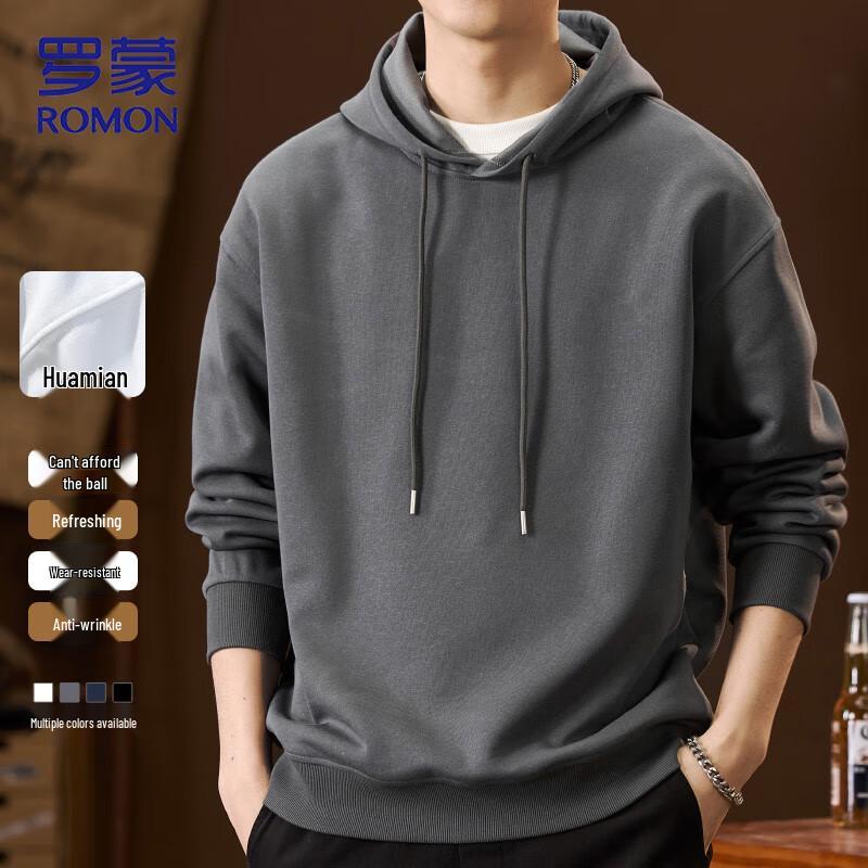 ROMON Men s Hooded Sweatshirt M