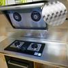 Kitchen Self-Adhesive Aluminum Foil And Oil-Proof Stickers Wall Stickers Waterproof, High Temperature And 