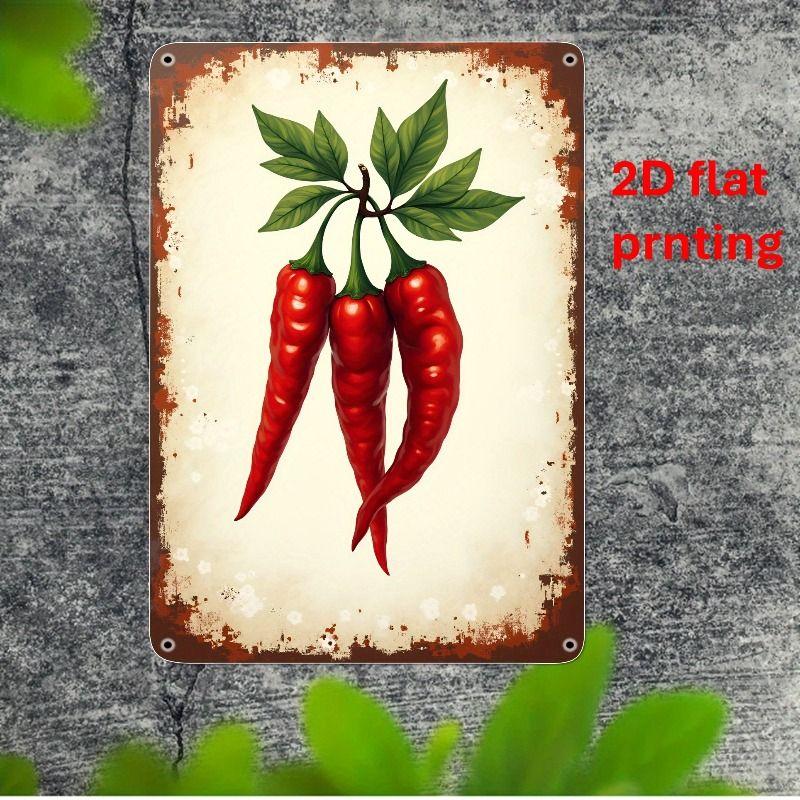 Retro Metal Tin Sign Spices Kitchen Bar Cafe Restaurant Wall Art Decor
