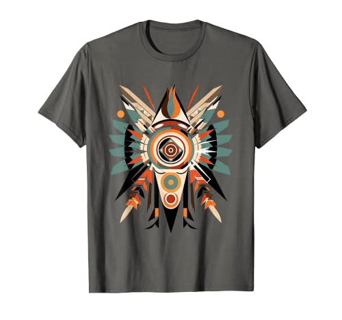 Native American Plains Style Geometric Shapes Hopi Art T-Shirt