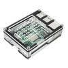 Clear Case Support Official Active Cooler Transparent Acrylic Enlosure Shell Protective Case Box Fit for Raspberry Pi 5 4GB/8GB