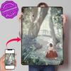 A Peaceful Moment D Texture Metal Poster Customized Wall Art Tin Sign Gift for Mancave Home and Decoration Gaming Custom Plate
