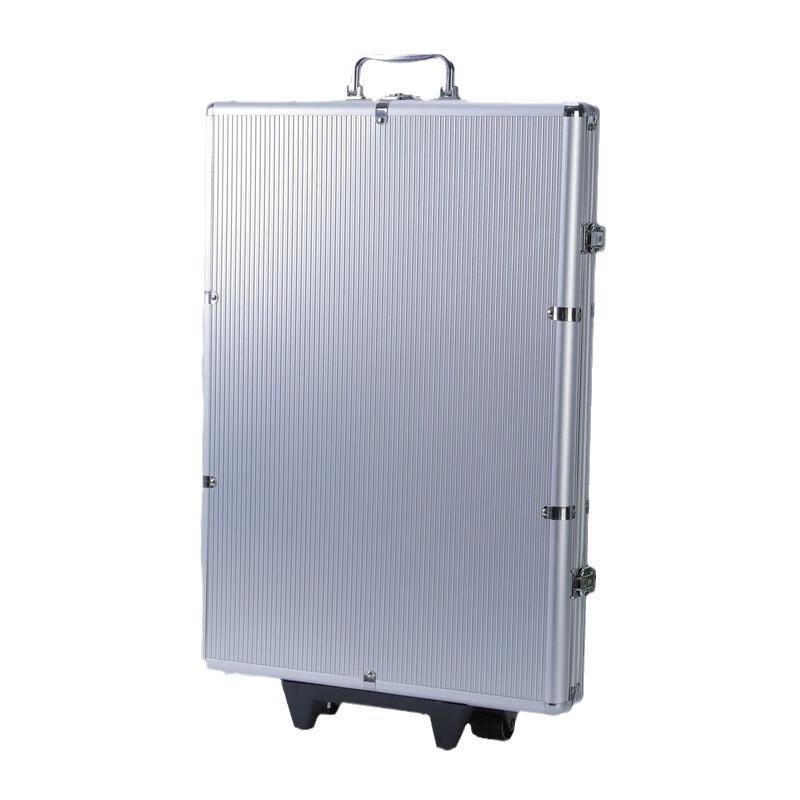 Xianyuo Aluminum Rolling Poker Chip Storage Case