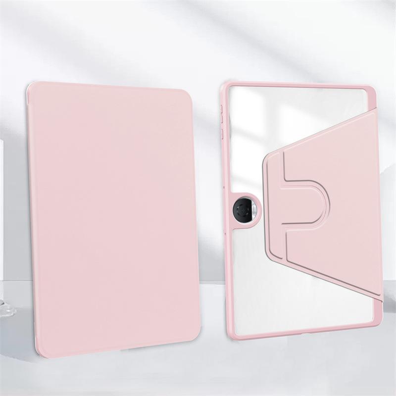 Protective Case for Honor Pad 9 / Pad 8 12.1- Inch 360 Degree Rotating Protective Stand Smart Transparent Back