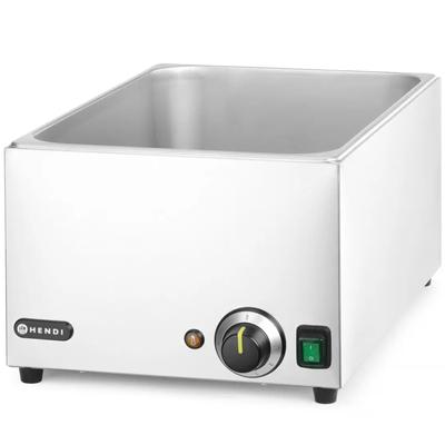 Adjustable Electric Water Bain Marie for GN11 150mm Hendi 238905